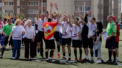 Челябинские футболисты стали чемпионами Кубка защитников Отечества