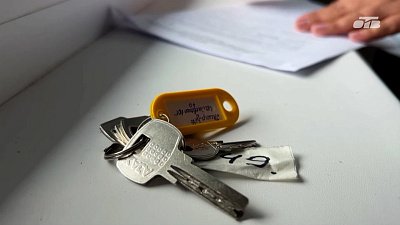 В поселке Тимирязевский ключи от квартиры вручили участнику СВО из числа детей-сирот