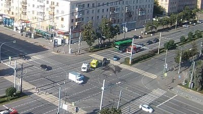 Водители двух иномарок пострадали в ДТП в центре Челябинска