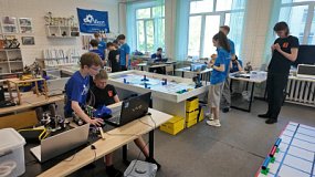 В Копейске юные инженеры выступили на Российской робототехнической олимпиаде