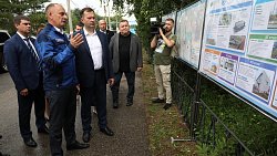 Замминистра Максим Корольков проверил ход реконструкции очистных в Магнитогорске