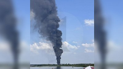 В поселке под Челябинском загорелась мастерская