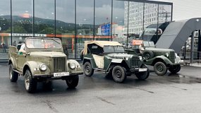 В Миассе состоялся парад ретротехники