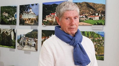 Грек Костас Асимис привез в Челябинск фотовыставку «Наш Афон»
