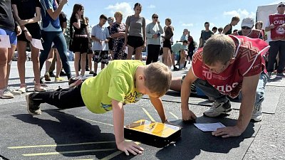В Златоусте на фестивале «Челябинская область — большая семья» побили рекорды ГТО