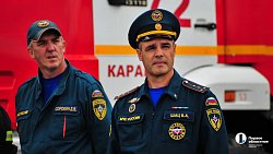 В Карабаше отработали ликвидацию аварии на теплосетях перед сезоном отопления