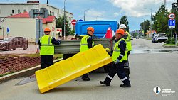 В Карабаше отработали ликвидацию аварии на теплосетях перед сезоном отопления