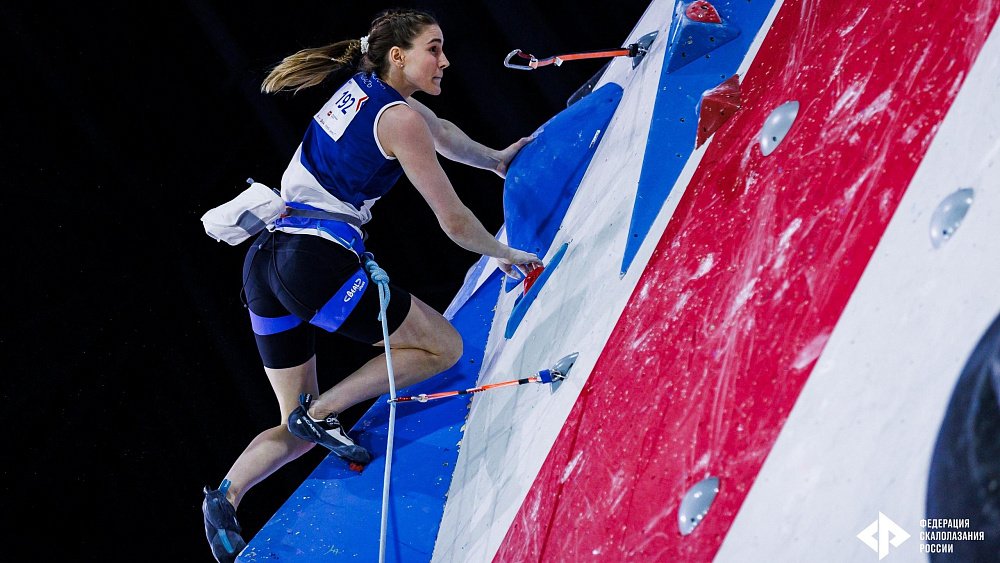 Елена Красовская из Миасса выступит на чемпионате Европы по скалолазанию
