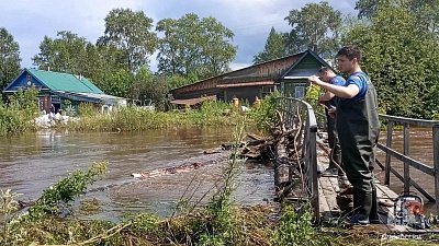 В МЧС рассказали о ситуации с дождевым паводком в Верхнем Уфалее на вечер 17 июля