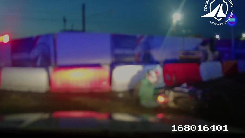 В Челябинске мотоциклист спровоцировал погоню и попал в ДТП