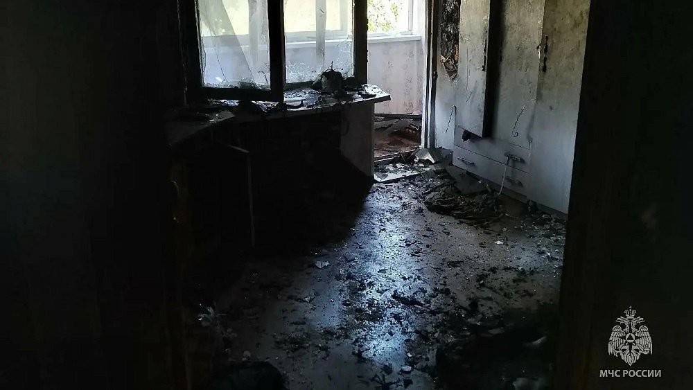 В Симе при тушении пожара в квартире обнаружили тело 52‑летнего мужчины