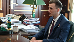 Алексей Текслер обсудил с Героем России Владиславом Головиным подготовку молодых лидеров
