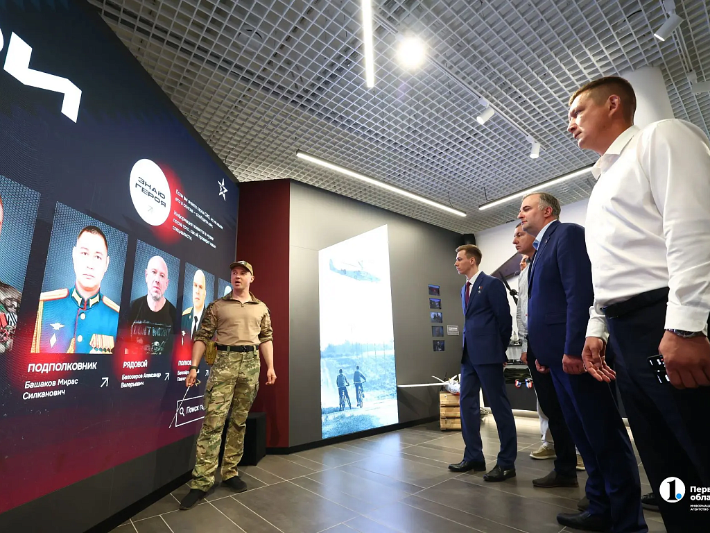 Герой России Владислав Головин посетил музей СВО в Челябинске