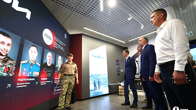 Герой России Владислав Головин посетил музей СВО в Челябинске