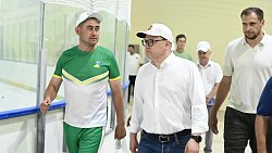 Алексей Текслер поручил открыть ледовую арену в Кунашаке к 1 сентября