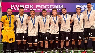 Челябинская команда впервые стала призером Кубка России по футбольному двоеборью