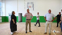 В школе поселка Тимирязевского завершают капитальный ремонт