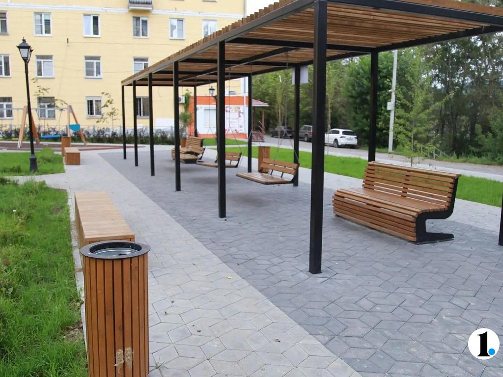 Как преображается Златоуст: новые спортплощадки, скверы и современные дворы