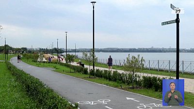 В Челябинске благоустраивают Тракторозаводский район