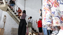 Звук, крушение и игры: как в челябинской водонапорке работала сибирская художница