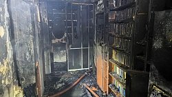 На северо-западе Челябинска 17 человек покинули многоэтажку из‑за ночного пожара