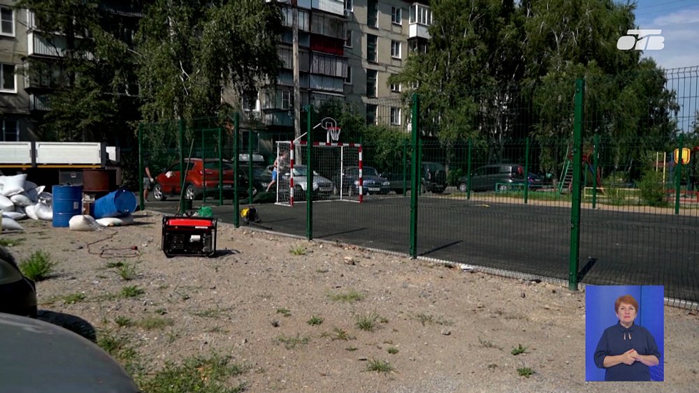 В Троицке благоустраивают территории