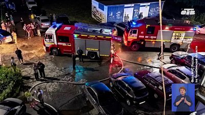 В Челябинске из пожара спасли восемь человек