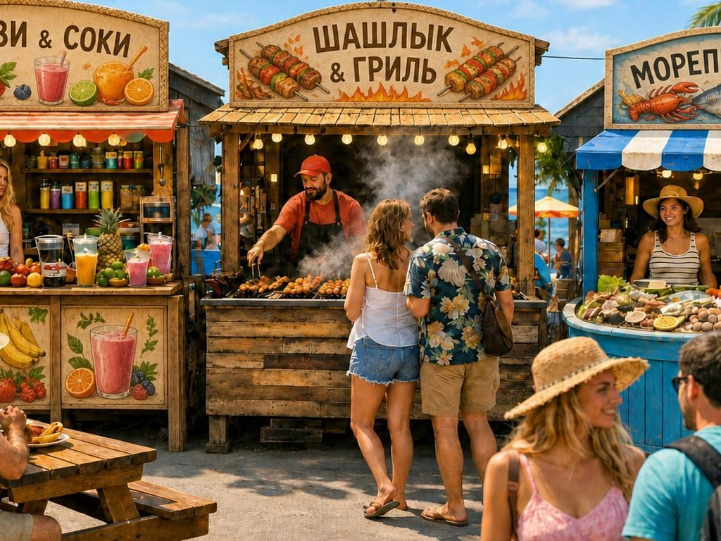 Как не отравиться уличной едой в отпуске