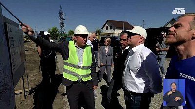 Алексей Текслер прибыл с рабочим визитом в Коркинский городской округ