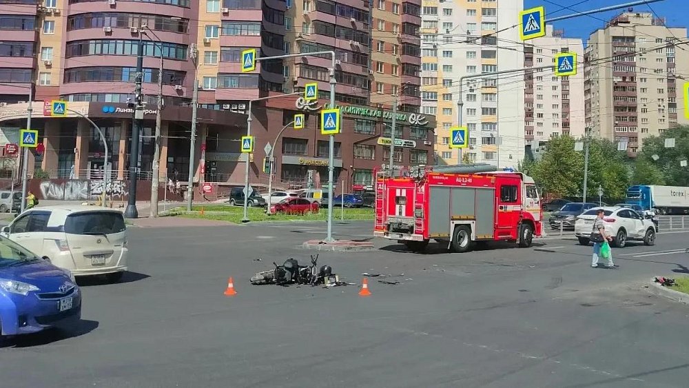 Велосипедист получил травмы в ДТП с Haval на северо-западе Челябинска