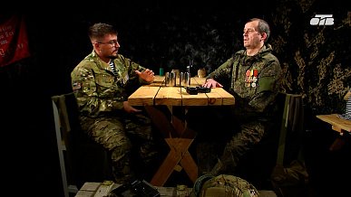 В гостях у «СВОих героев» боец с позывным «Лунтик»