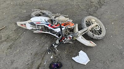 В Челябинской области в ДТП пострадала 13-летняя водитель питбайка