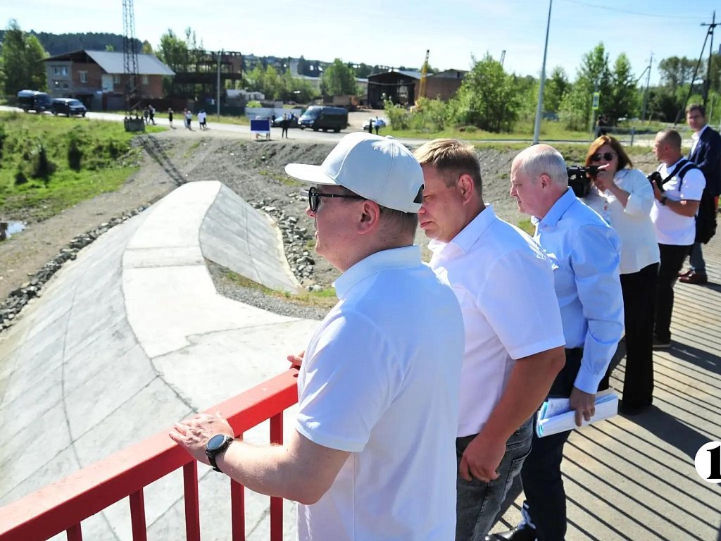 Новый мост в Нязепетровске справился с небывалым паводком‑2026 на отлично