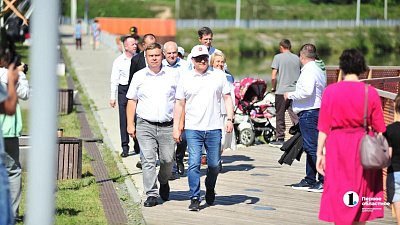 Пространство «Родной берег» в Нязепетровске в выходные посещают 500 тысяч горожан