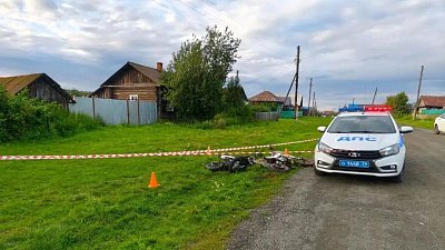 Два подростка на питбайках пострадали в ДТП в Челябинской области