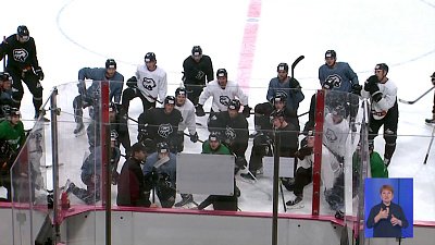 «Трактор» провел открытую тренировку для болельщиков