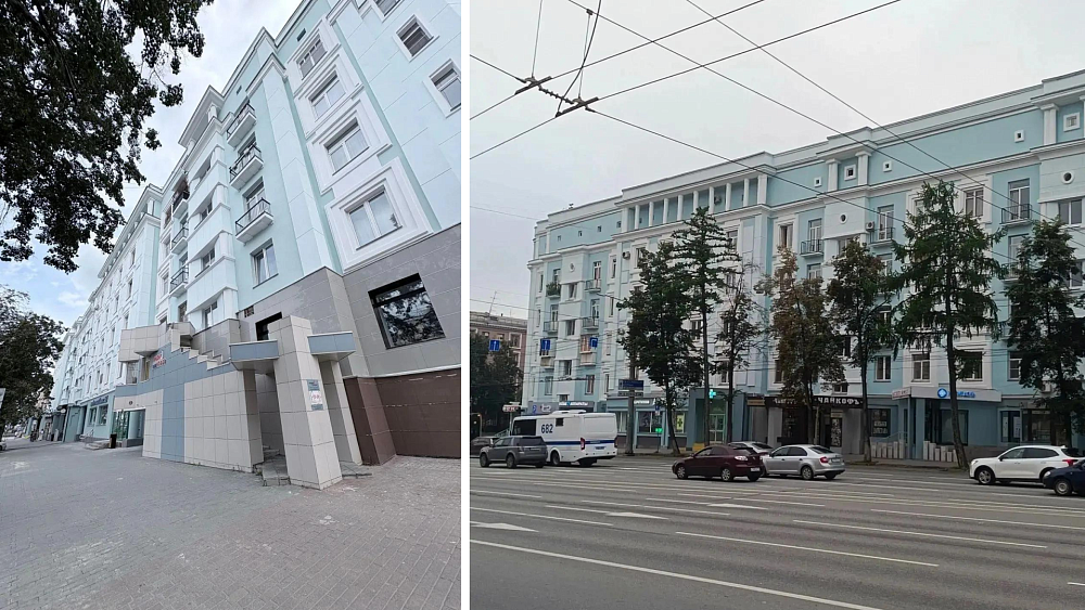 В Челябинске завершили капитальный ремонт столетнего дома на проспекте Ленина