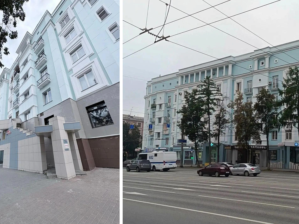 В Челябинске завершили капитальный ремонт столетнего дома на проспекте Ленина