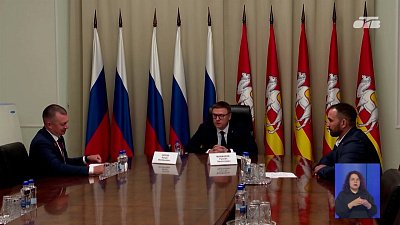 Губернатор Челябинской области провел встречу с Героем России Артуром Орловым