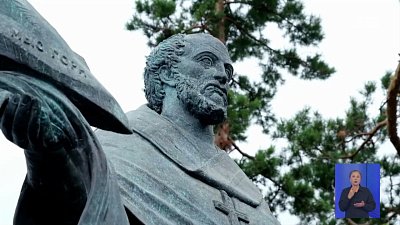На горе Известная открыли скульптуру святителя Николая Чудотворца