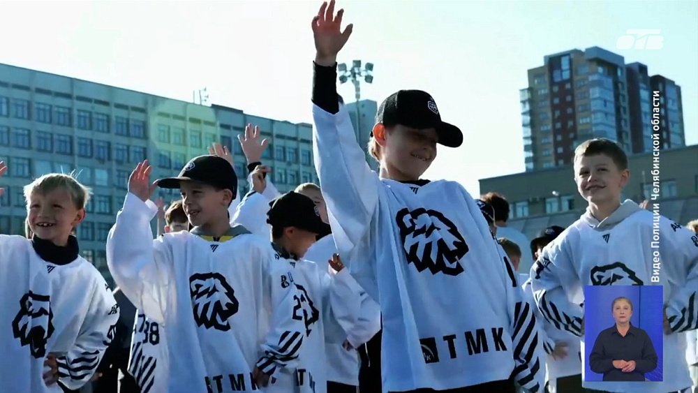 В Челябинске прошла «Зарядка со стражем порядка»