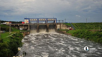 Сброс воды на Шершнях увеличили до 60 кубометров в секунду 25 августа