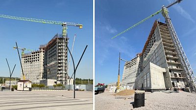 В Магнитогорске строят 5‑звездочный отель с панорамным скай‑баром