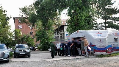 Челябинские добровольцы отправляются на службу