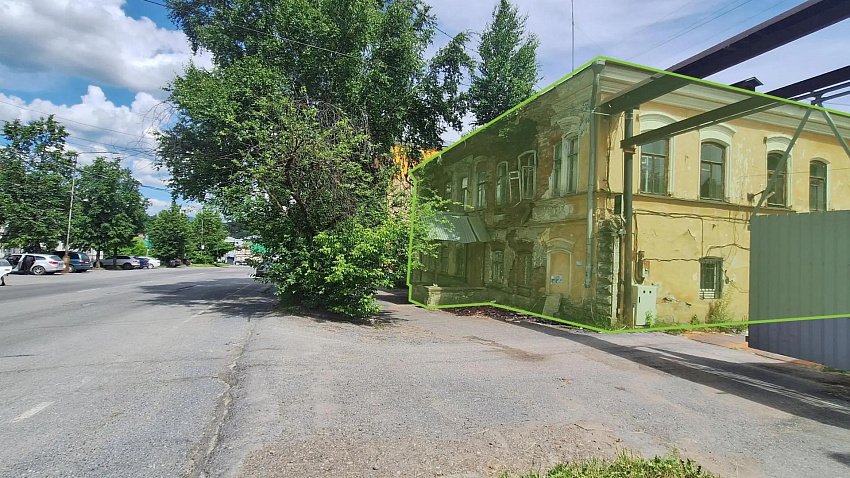 В Златоусте выставлен на торги корпус купеческой усадьбы Пучковых XIX века