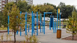 В Челябинске благоустроили 14 дворов и скверов в рамках нацпроекта