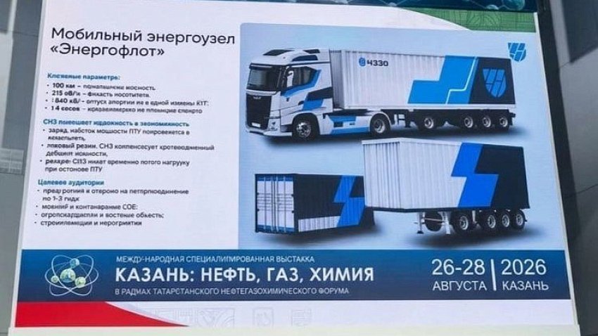 ЧЗЭО представил мобильный энергоузел «Энергофлот» на форуме в Казани