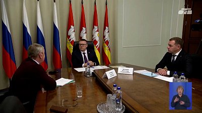 Губернатор Челябинской области встретился с главой Ясиноватой