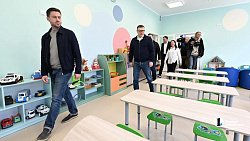 В селе Кулуево Аргаяшского округа построили современный детсад на 120 мест