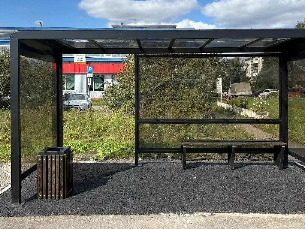 В Усть-Катаве после вмешательства прокуратуры установили новую остановку